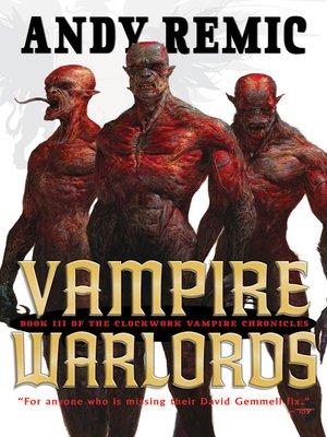 cover image of Vampire Warlords